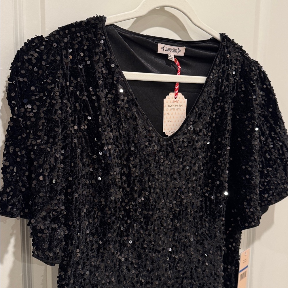 Nanette Lepore Sequin Top